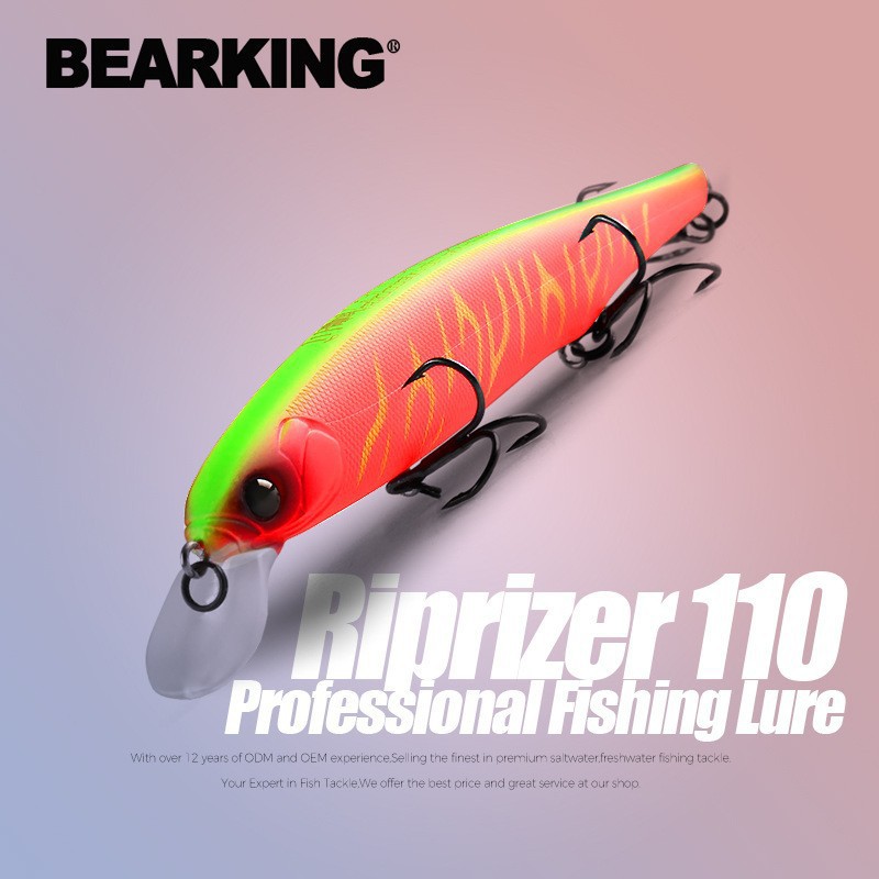 Fishing Lure Jerkbait - BEARKING 최고의 가격 Riprizer 110 저킹