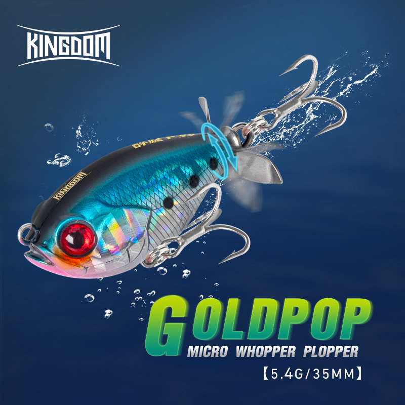 Fishing Lure Popper - 킹덤 프로펠러 탑워터 포퍼 낚시 루어