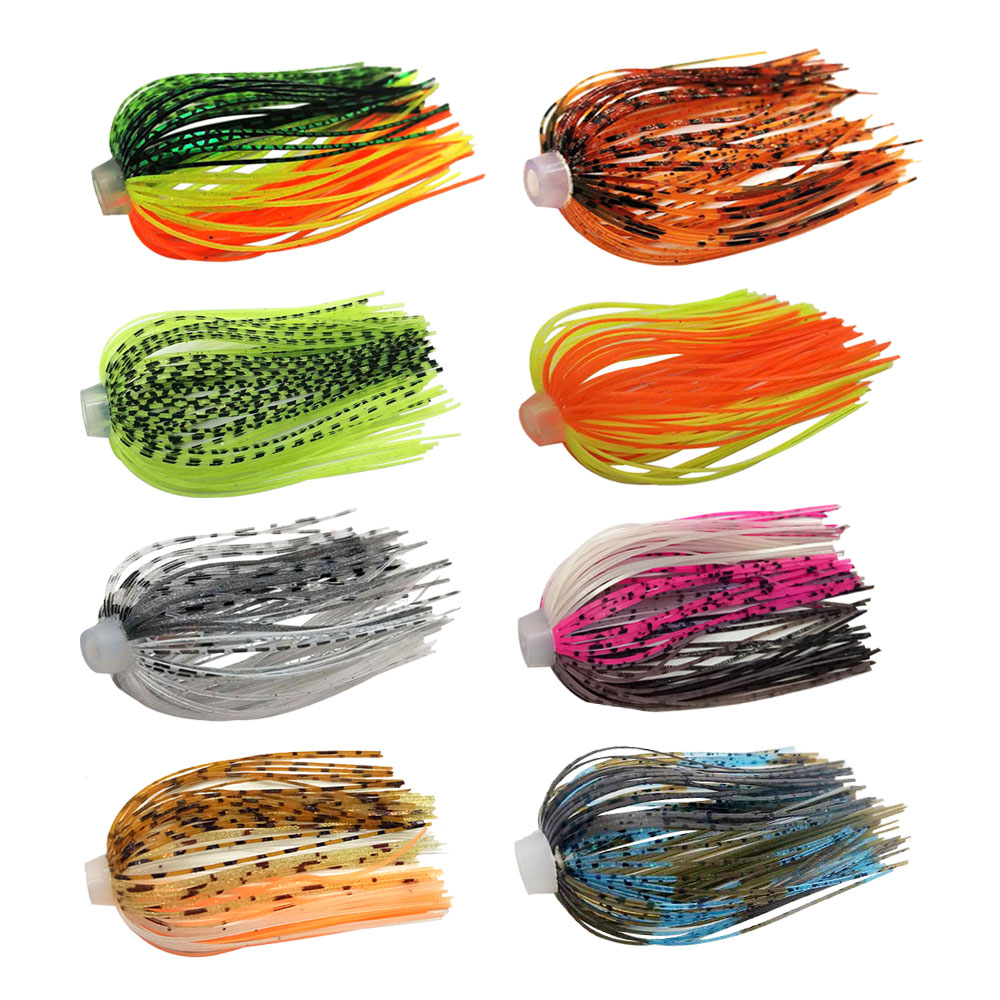 Fishing Lure Buzzbait - 5 개/몫 88 가닥 64mm 실리콘