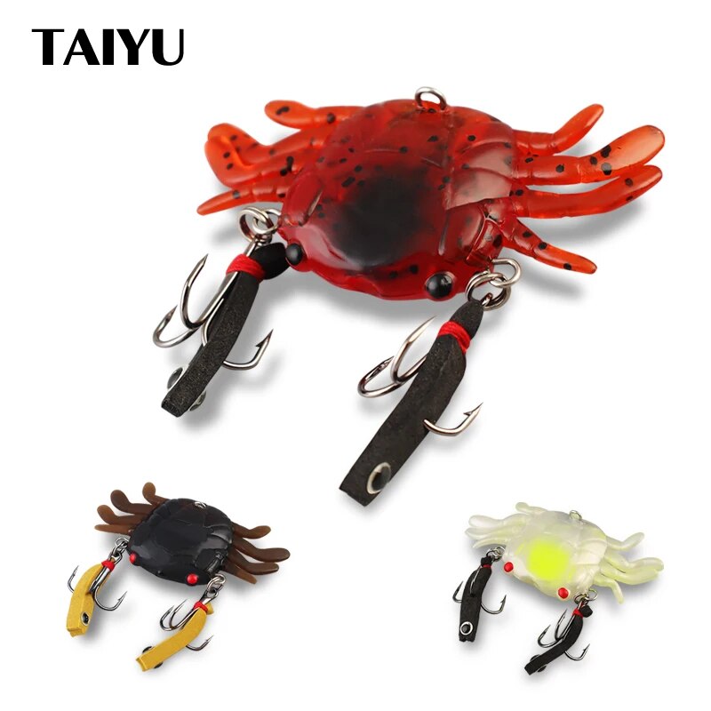 Fishing Lure Soft Plastic - TAIYU 바이오닉 게 낚시 미끼, 실리콘