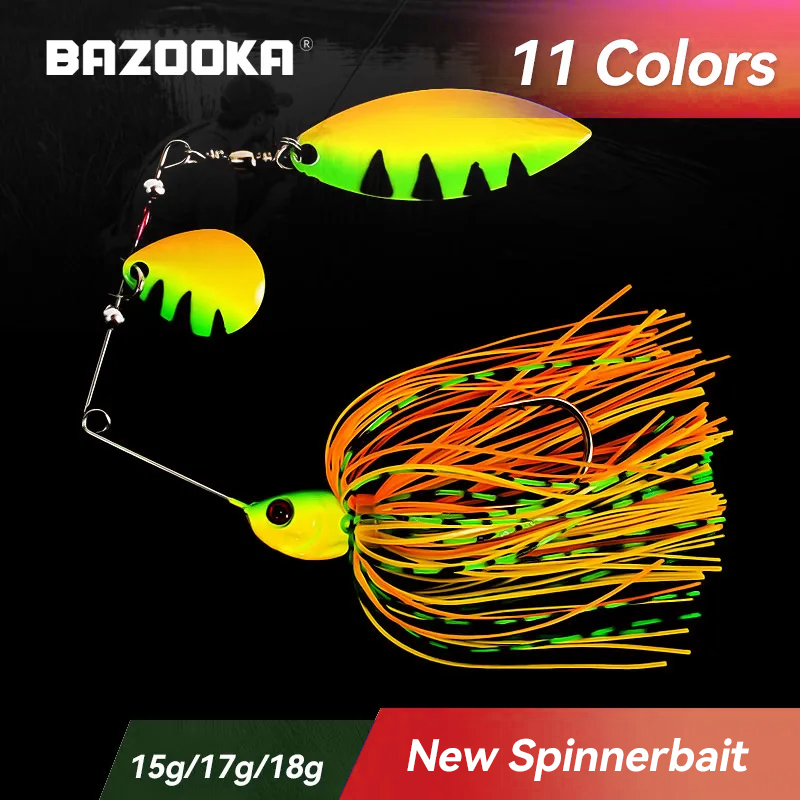 Fishing Lure Spoon - 바주카포 15g 18g 스피너베이트 낚시 루어