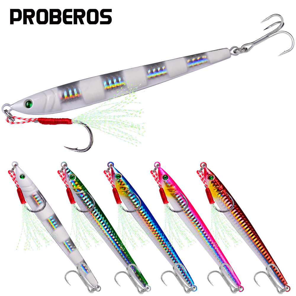 Fishing Lure Swimbait - PROBEROS 바다 낚시 용품 1개 메탈