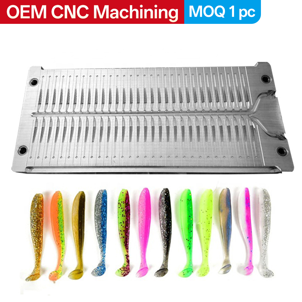 Fishing Lure Soft Plastic - 맞춤형 사출 성형 소프트 피쉬 루어