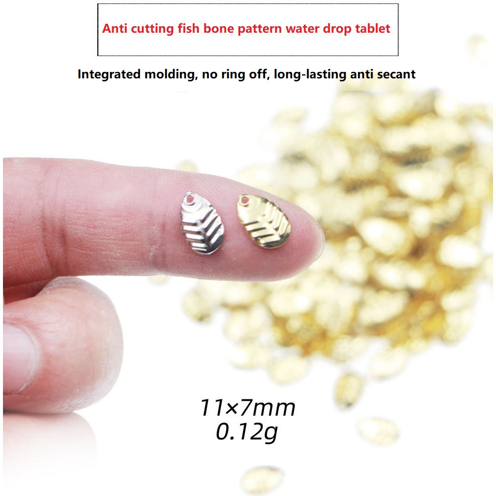 Fishing Lure Spoon - 50 개/몫 DIY 낚시 스피너 스팽글