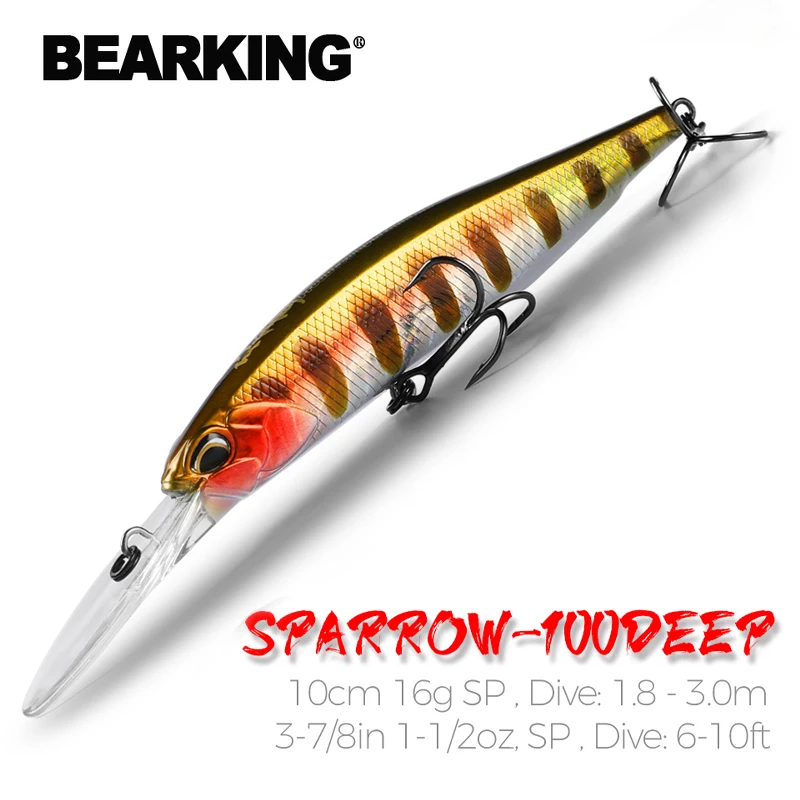 Fishing Lure Jerkbait - BEARKING 10cm 16g 슈퍼 자석 무게
