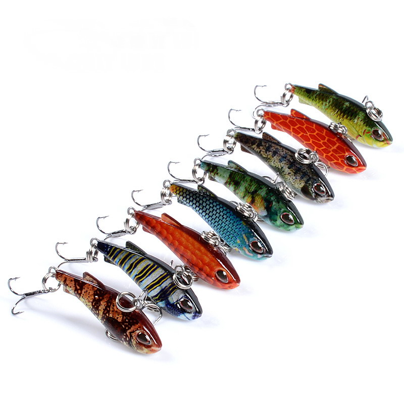 Fishing Lure Crankbait - 8 개 4cm 4g 미니 립리스