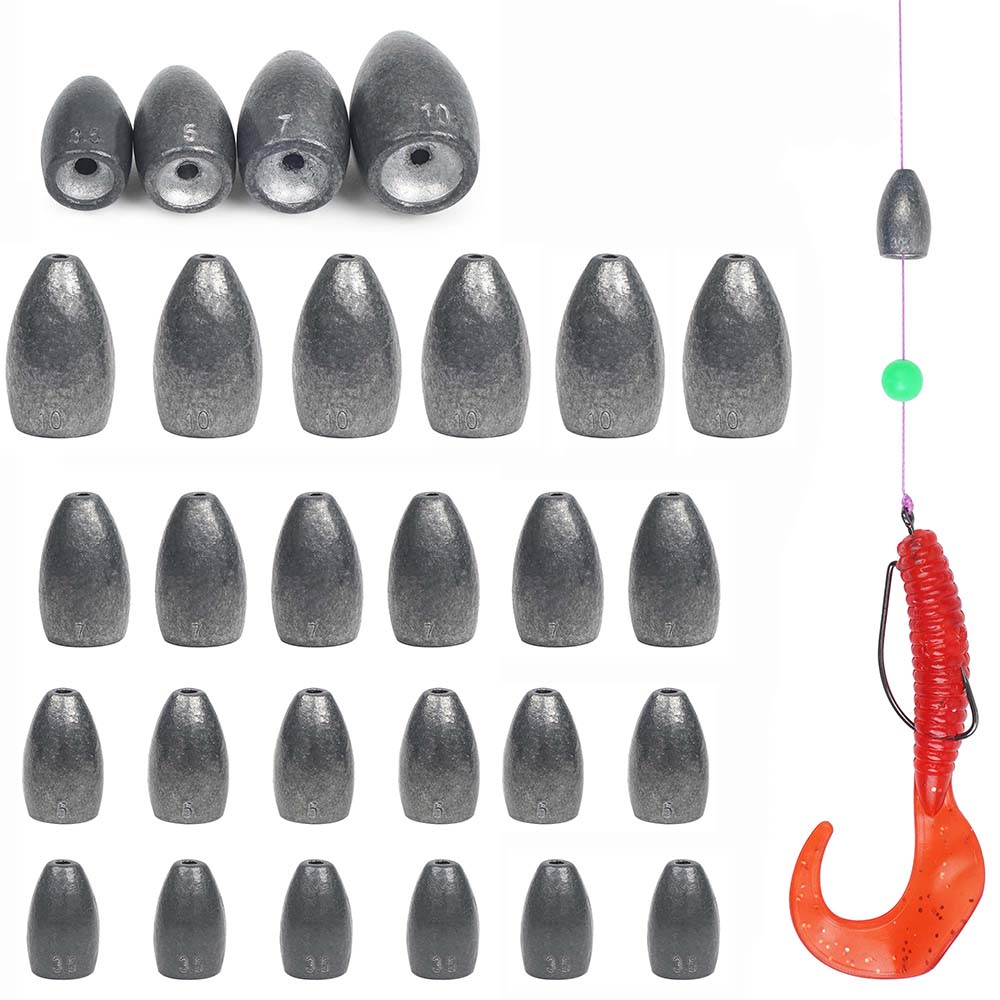 Fishing Lure Making Kit - 총알 낚시 싱커 웨이트 키트 플리핑