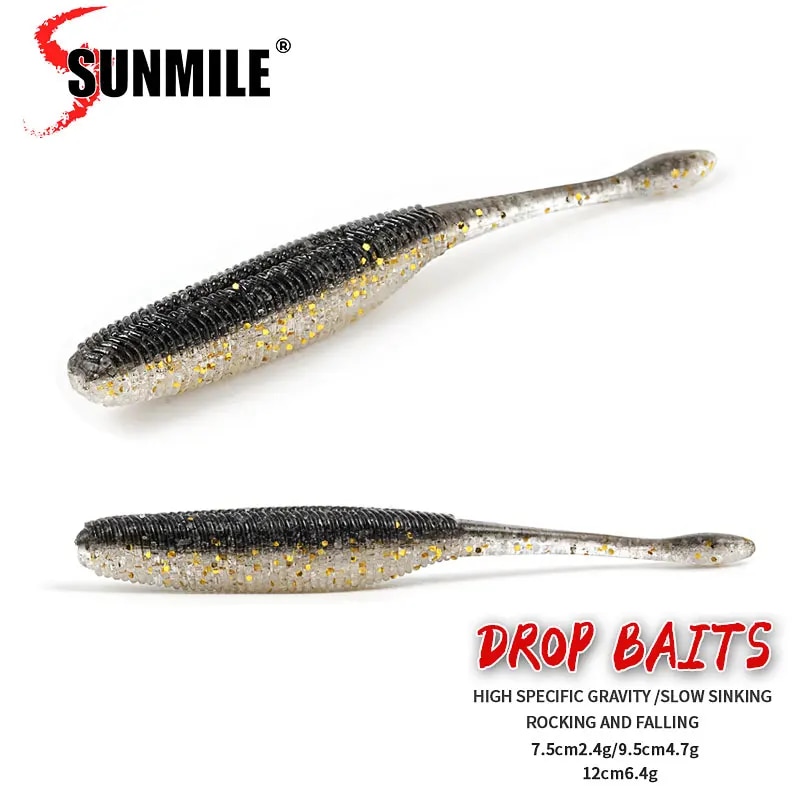 Fishing Lure Spinnerbait - SUNMILE 낚시 루어 드롭 소프트 미끼,