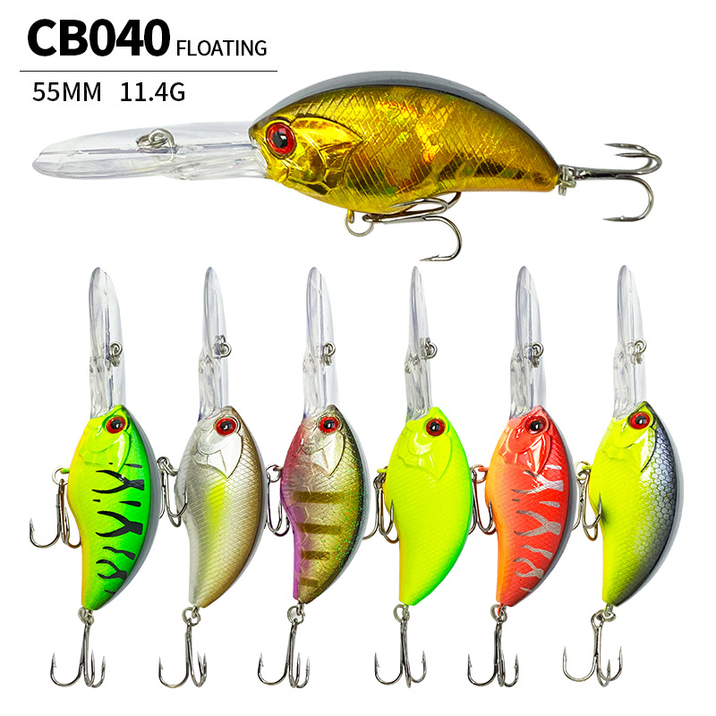 Fishing Lure Jerkbait - 55MM 11.4G 크랭크베이트 낚시 루어 플로팅