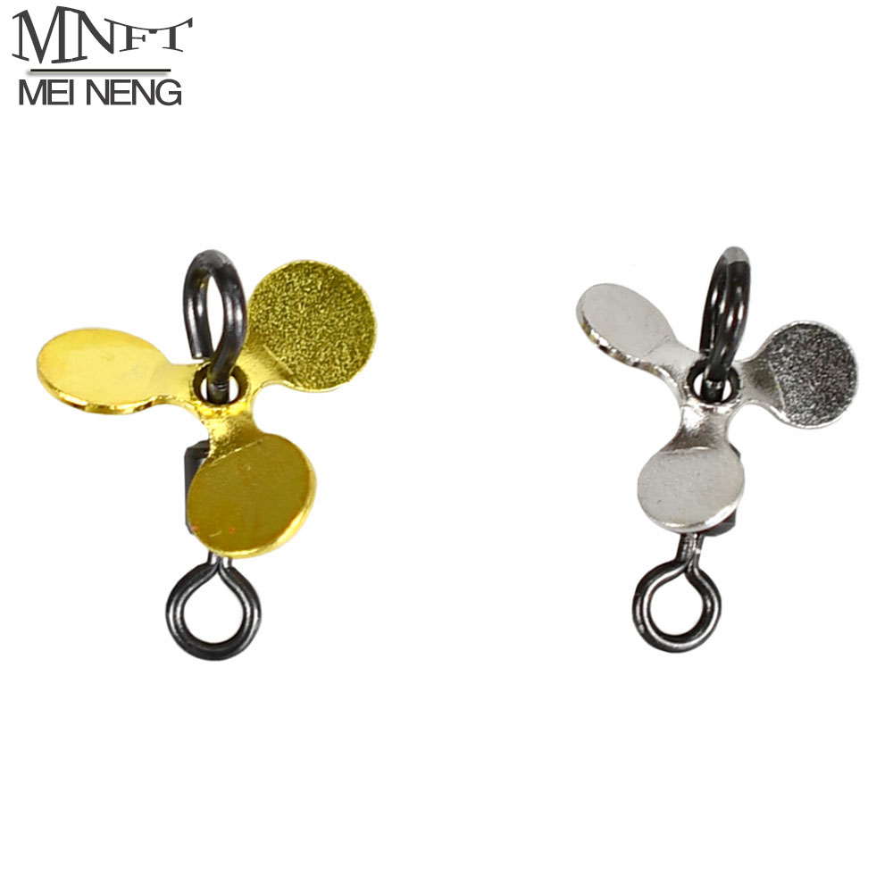 Fishing Lure Blade Bait - 20Pcs 나선형 블레이드 낚시 프로펠러 액세서리,