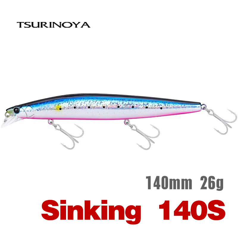 Fishing Lure Jerkbait - TSURINOYA 스팅거 140S 낚시 루어 싱킹