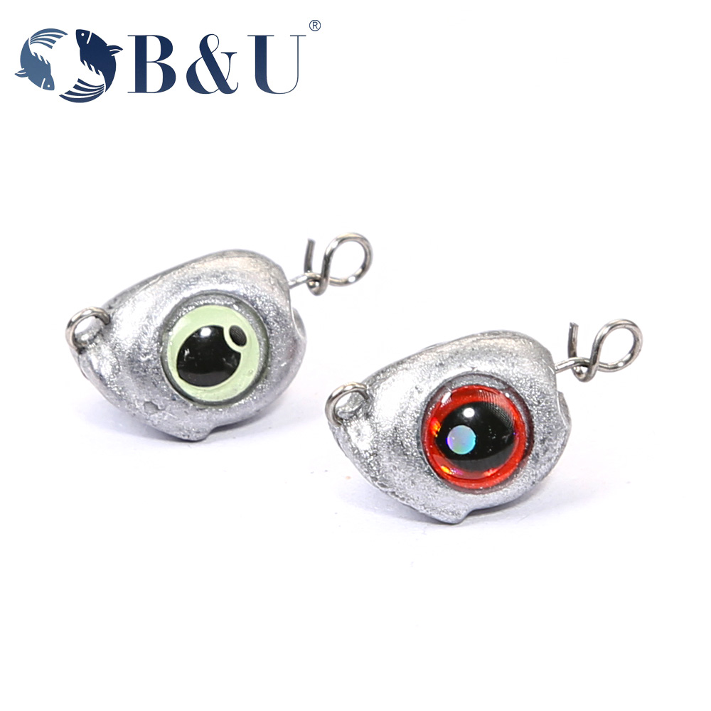Fishing Lure Jig - B&U 스윙 지그 헤드 체부라슈카 싱커