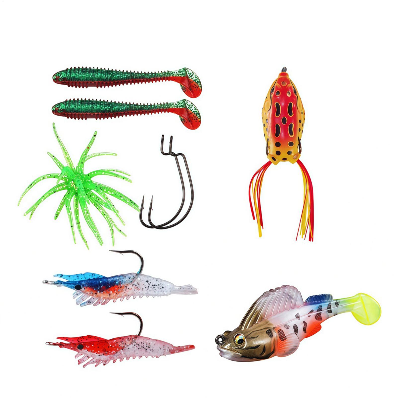 낚시 카운트다운 캘린더 24개의 현실적인 낚시 미끼 태 - Fishing Lure Kit 리뷰 및 가격