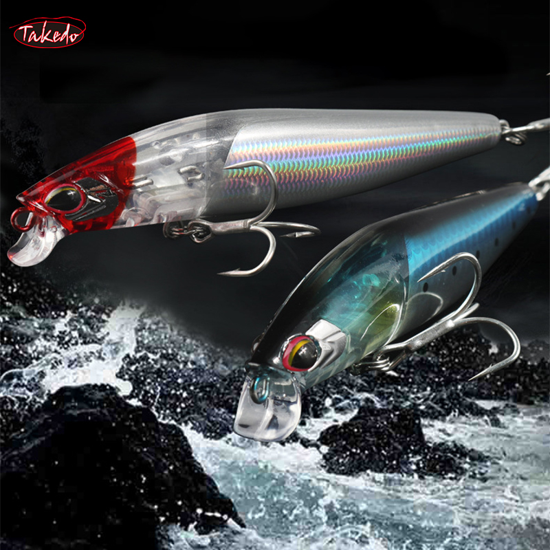 TAKEDO 바다 낚시 미끼, 미노우 낚시 미끼 워버, - Fishing Lure Jerkbait 리뷰 및 가격