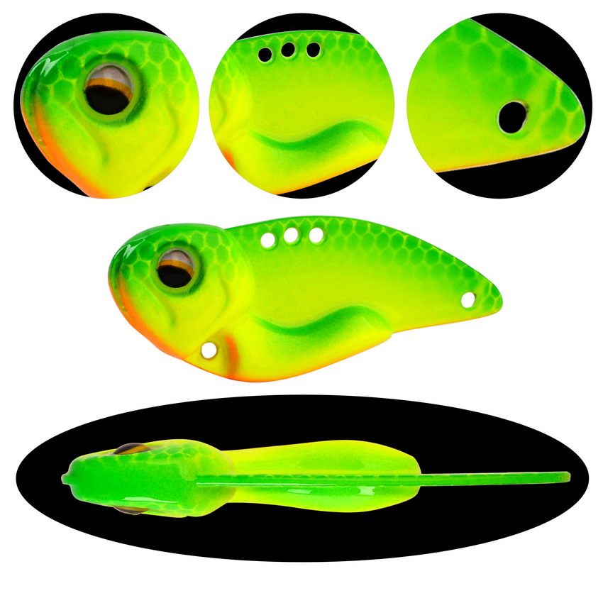 6개 메탈 VIB 낚시 루어 7.3g 10g 14g 2 - Fishing Lure Blade Bait 리뷰 및 가격