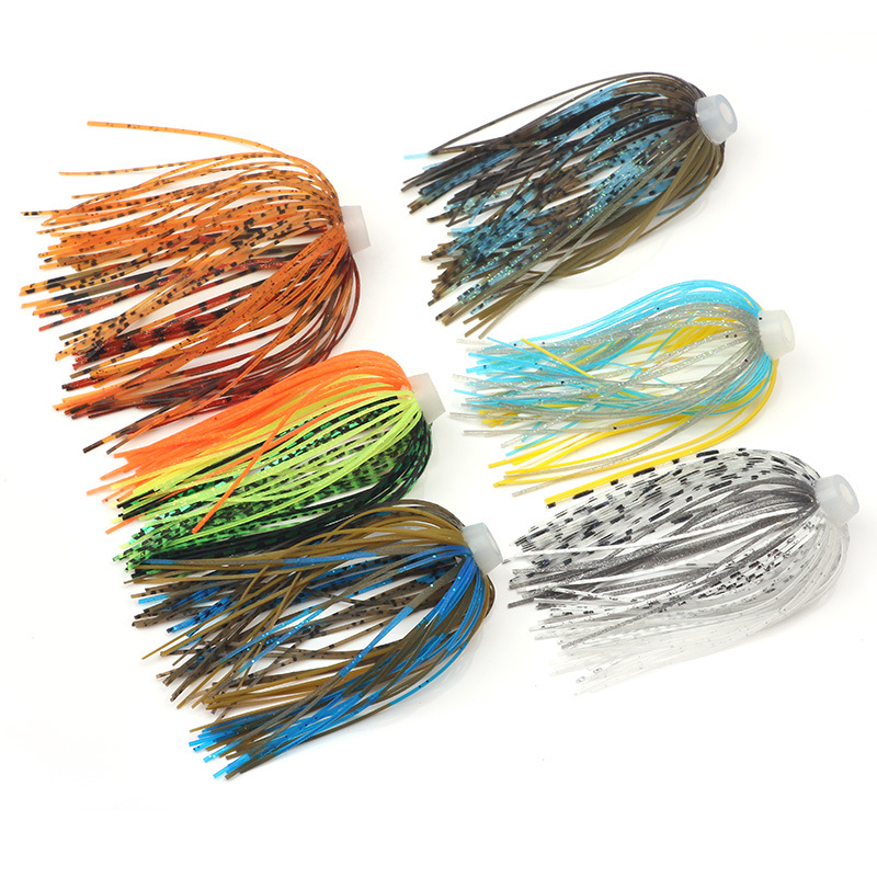 5 개/몫 88 가닥 64mm 실리콘 스커트 탄성 구멍 - Fishing Lure Buzzbait 리뷰 및 가격