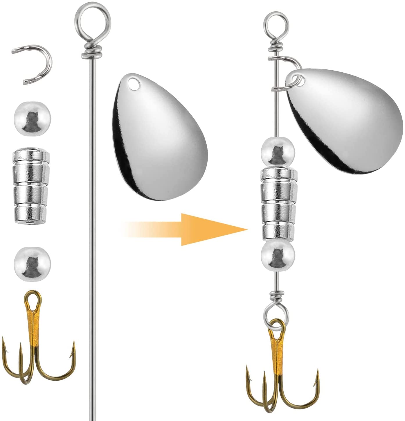 30/100pcs 도쿄 리그 스피너 루어 낚시 루어 스 - Fishing Lure Spinner 리뷰 및 가격