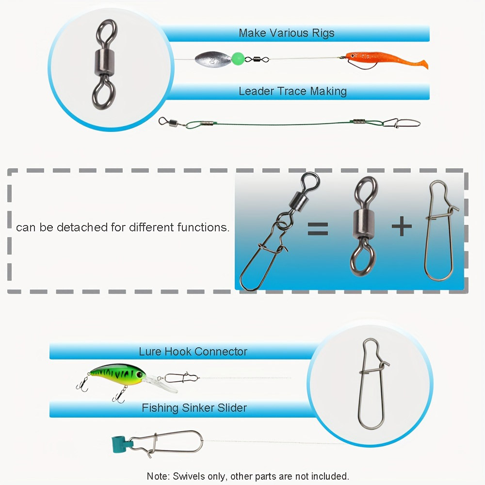 95/210 PCS 세트 낚시용 커넥터 기어 키트 2- - Fishing Lure Making Kit 리뷰 및 가격