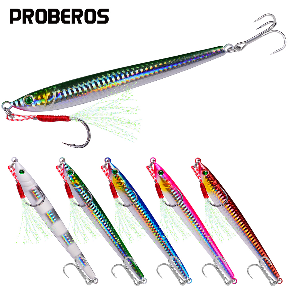PROBEROS 바다 낚시 용품 1개 메탈 지그 낚시  - Fishing Lure Swimbait 리뷰 및 가격