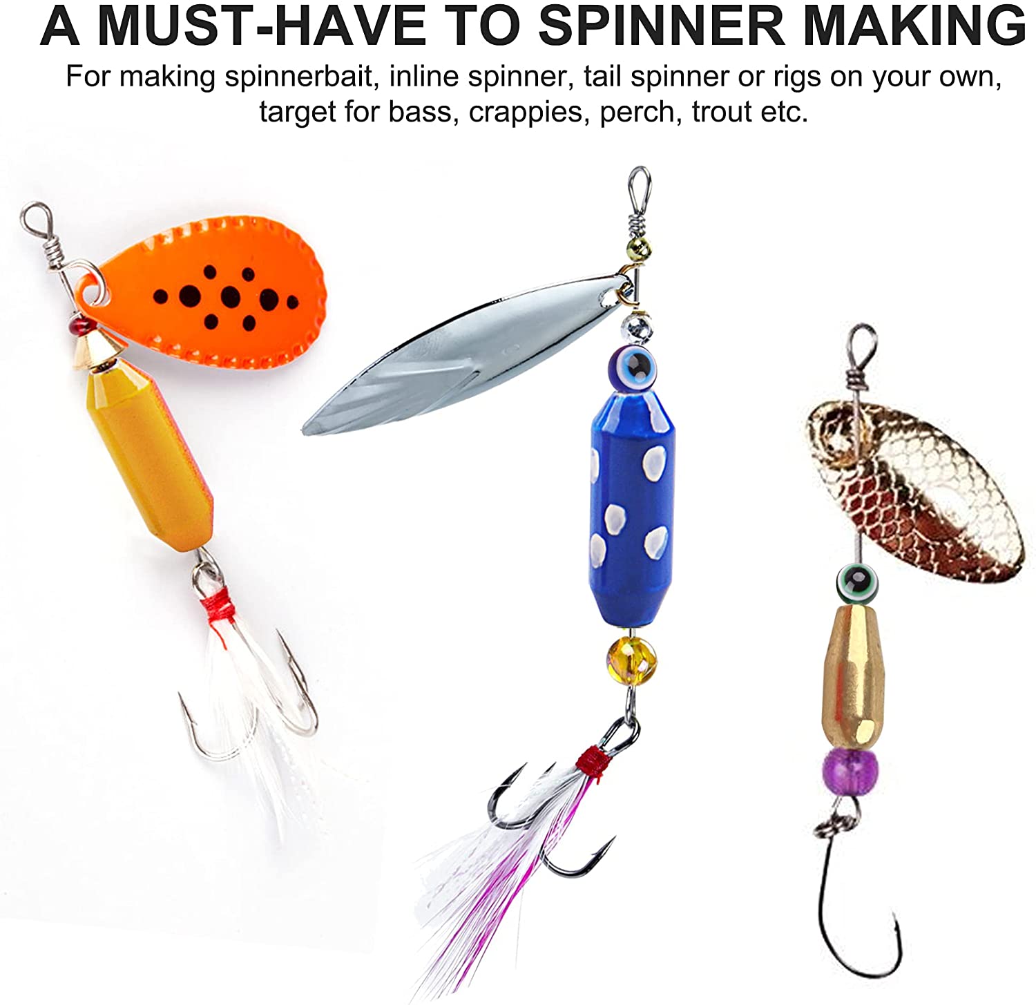 낚시 황동 스피너 루어 바디, DIY 낚시 싱커 무게, - Fishing Lure Making Kit 리뷰 및 가격