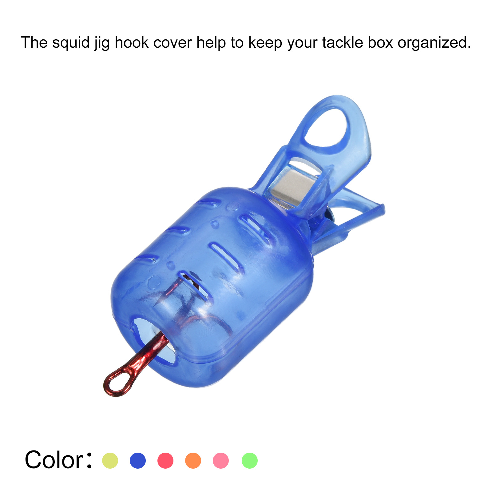 10pcs 소형 오징어 지그 후크 보호 케이스 낚시 후 - Fishing Lure Making Kit 리뷰 및 가격