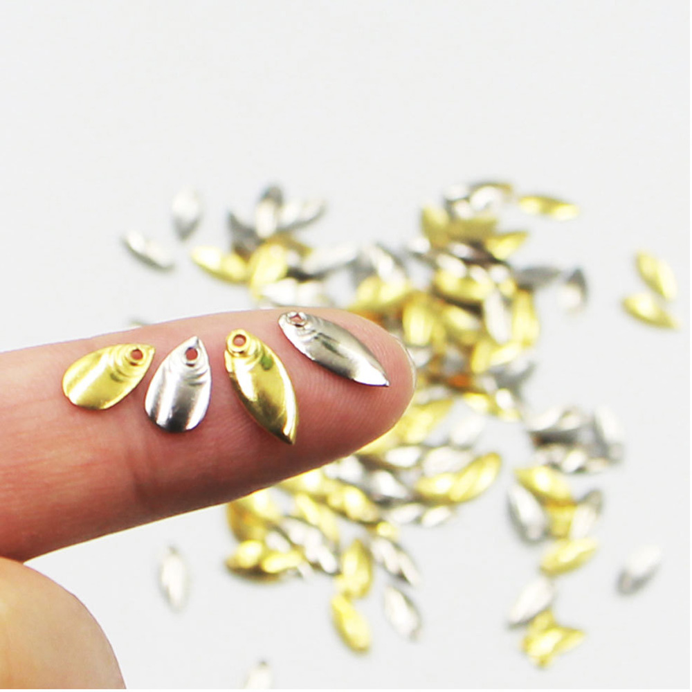 50 개/몫 DIY 낚시 스피너 스팽글 링 미끼 미끼  - Fishing Lure Spoon 리뷰 및 가격
