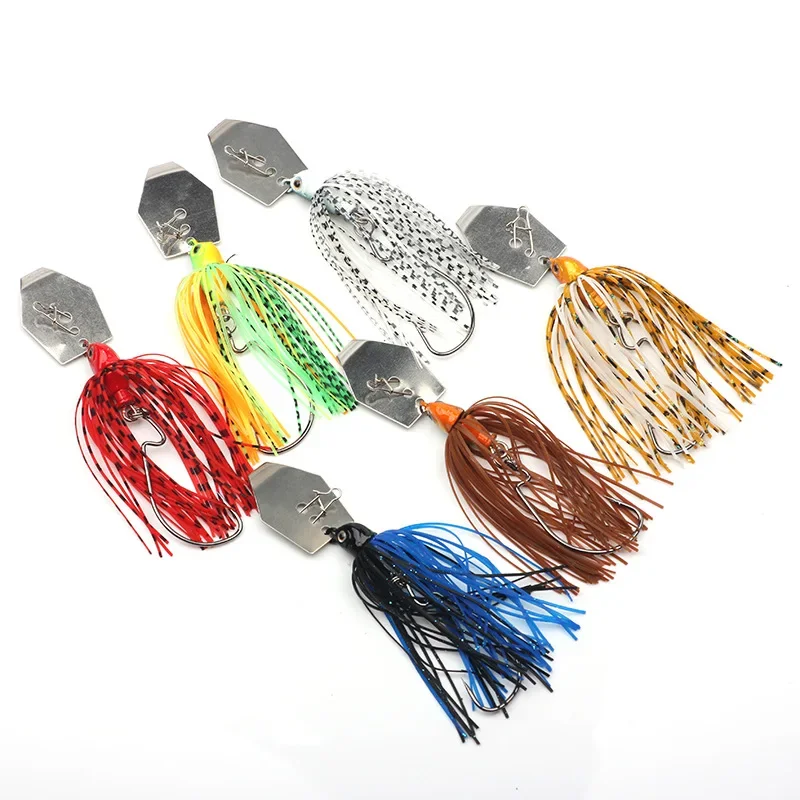 6 개/대 Chatterbait 낚시 미끼 키트 스피너 - Fishing Lure Crankbait 리뷰 및 가격