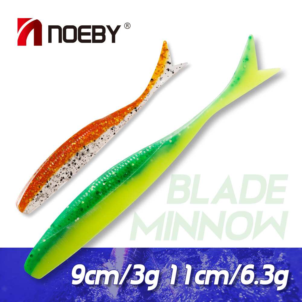 NOEBY 소프트 루어 블레이드 미노우 9cm 11cm - Fishing Lure Blade Bait 리뷰 및 가격