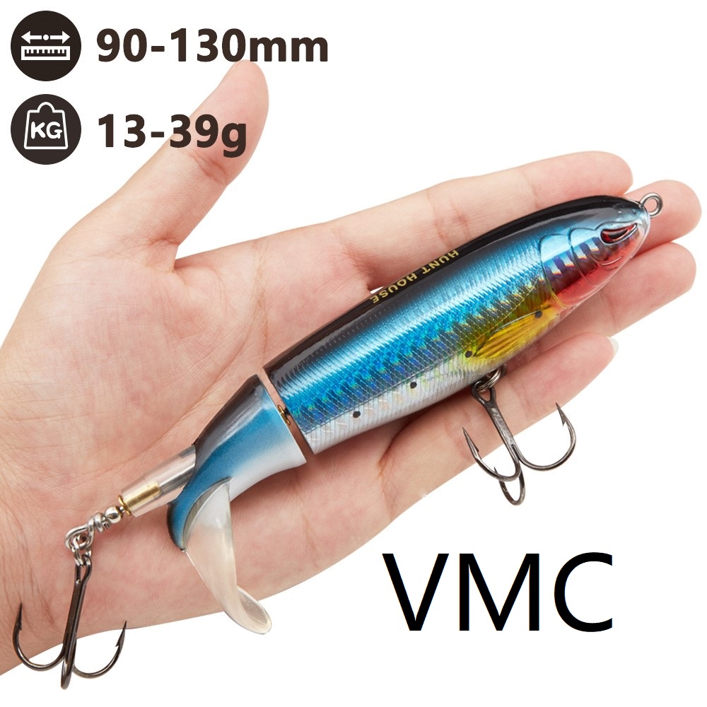 헌트하우스 화퍼 플로퍼 하드 펜슬 낚시 루어 회전 꼬리 - Fishing Lure Popper 리뷰 및 가격