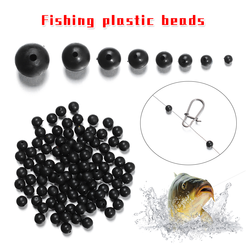 낚시 비즈 스페이스 스토퍼 블랙 라운드 소프트 하드 콩 - Fishing Lure Soft Plastic 리뷰 및 가격