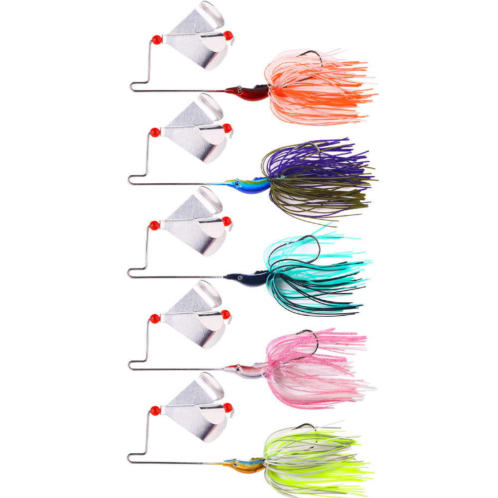22g 버즈베이트 낚시 루어, 프로펠러 블레이드 실리콘 - Fishing Lure Blade Bait 리뷰 및 가격