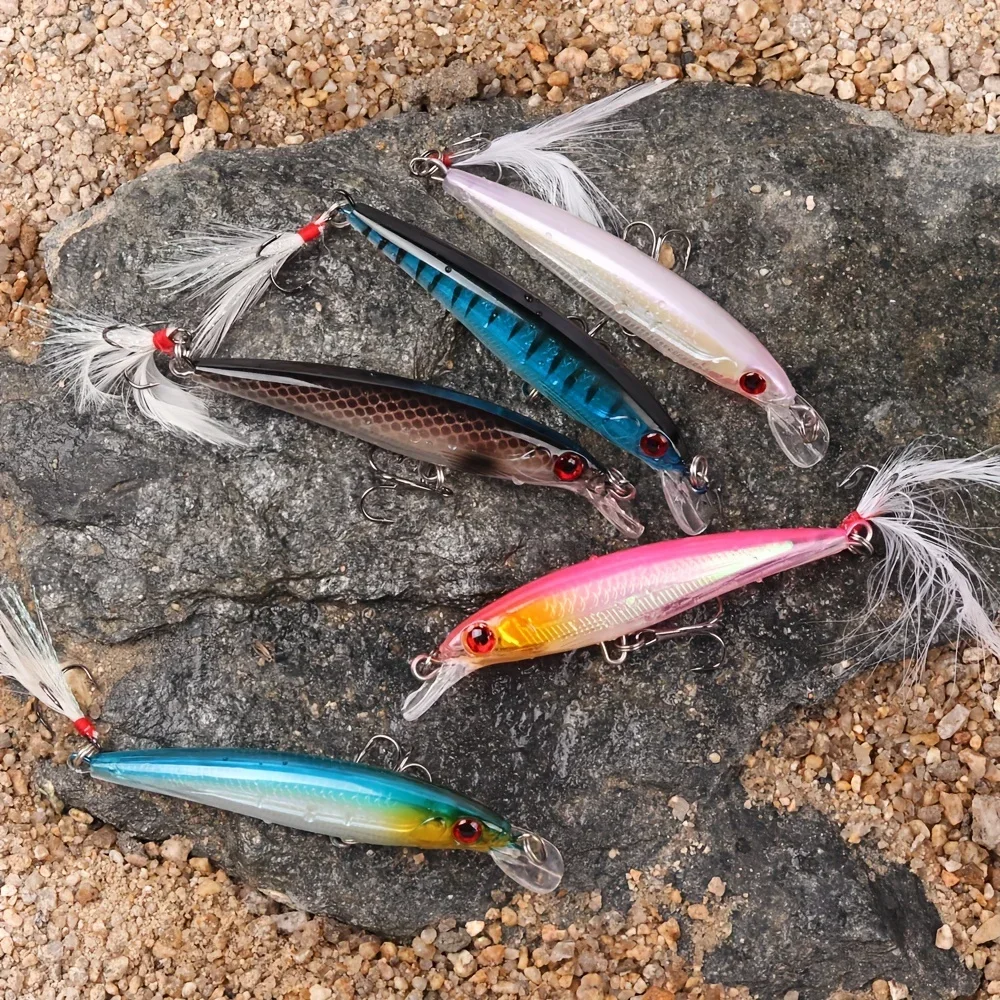 레이저 3D 눈 생체 공학 미노우 낚시 루어, 최대 캐 - Fishing Lure Box 리뷰 및 가격