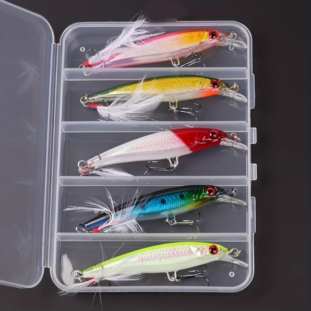 레이저 3D 눈 생체 공학 미노우 낚시 루어, 최대 캐 - Fishing Lure Box 리뷰 및 가격