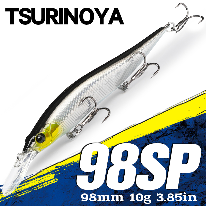 TSURINOYA 서스펜딩 미노우 저크베이트 AUROR - Fishing Lure Jerkbait 리뷰 및 가격