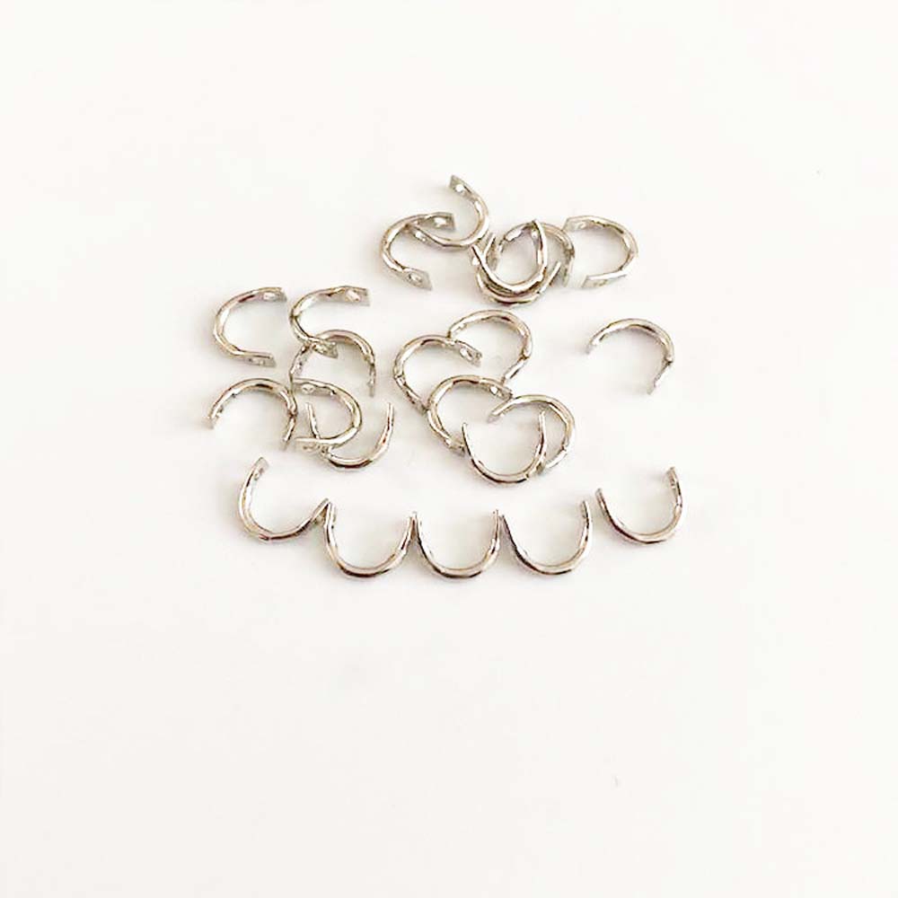 50-100 개/몫 낚시 U-링 5*7mm 실버 회전  - Fishing Lure Spoon 리뷰 및 가격