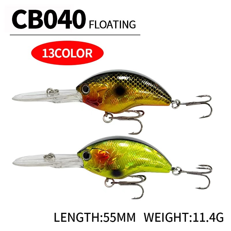55MM 11.4G 크랭크베이트 낚시 루어 플로팅 페스 - Fishing Lure Jerkbait 리뷰 및 가격