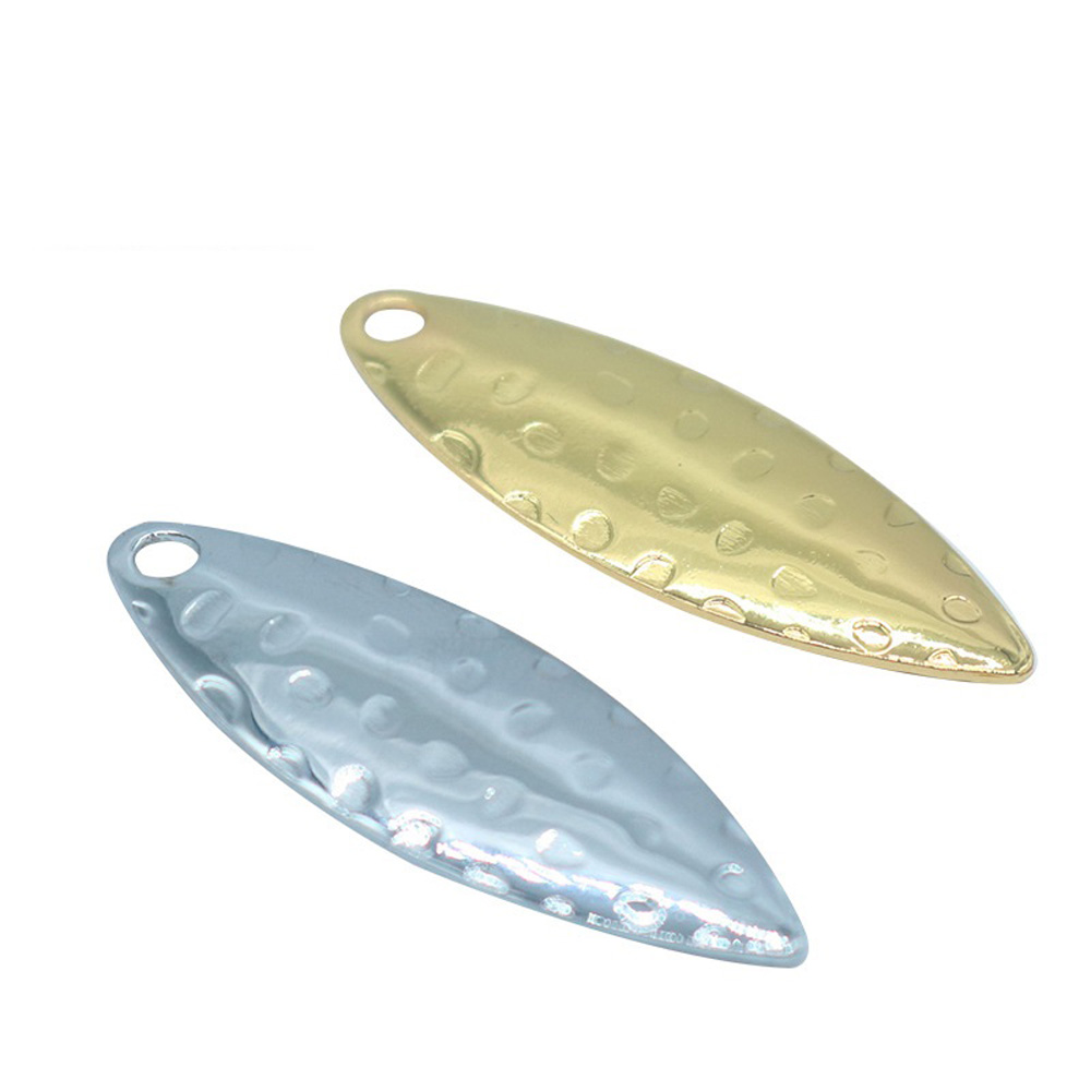 버드나무 잎 스팽글 피트 표면 DIY 노이즈 피스, 실 - Fishing Lure Spoon 리뷰 및 가격