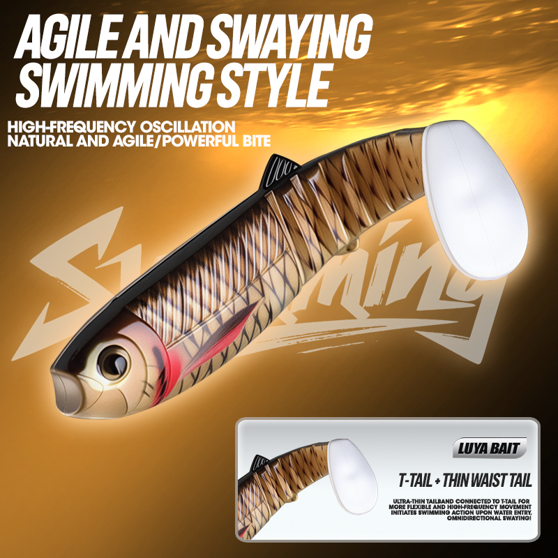 TAIYU 3개입 7.5cm 6g 3D 다관절 T-테일 - Fishing Lure Popper 리뷰 및 가격