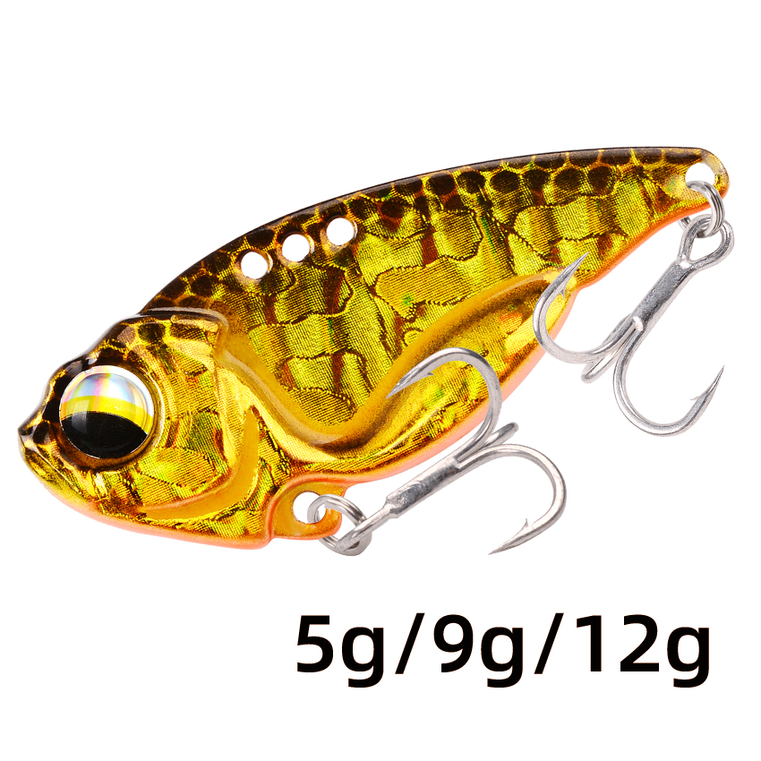 VIB 스푼 낚시 미끼 5g 9g 12g 금속 회 전자 - Fishing Lure Crankbait 리뷰 및 가격
