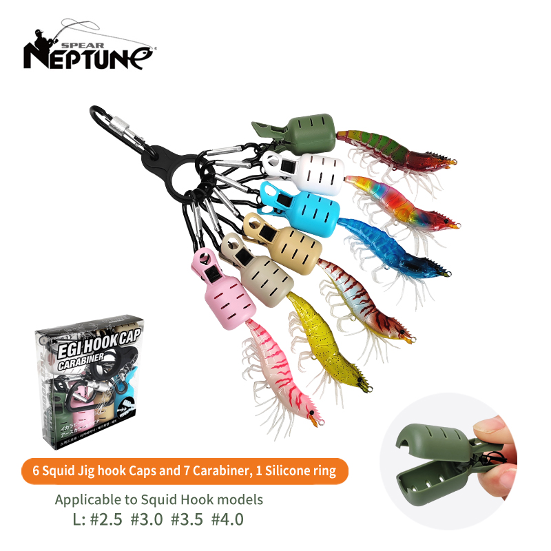 새로운 오징어 지그 미끼 보호기 키트 6pcs Webf - Fishing Lure Jig 리뷰 및 가격