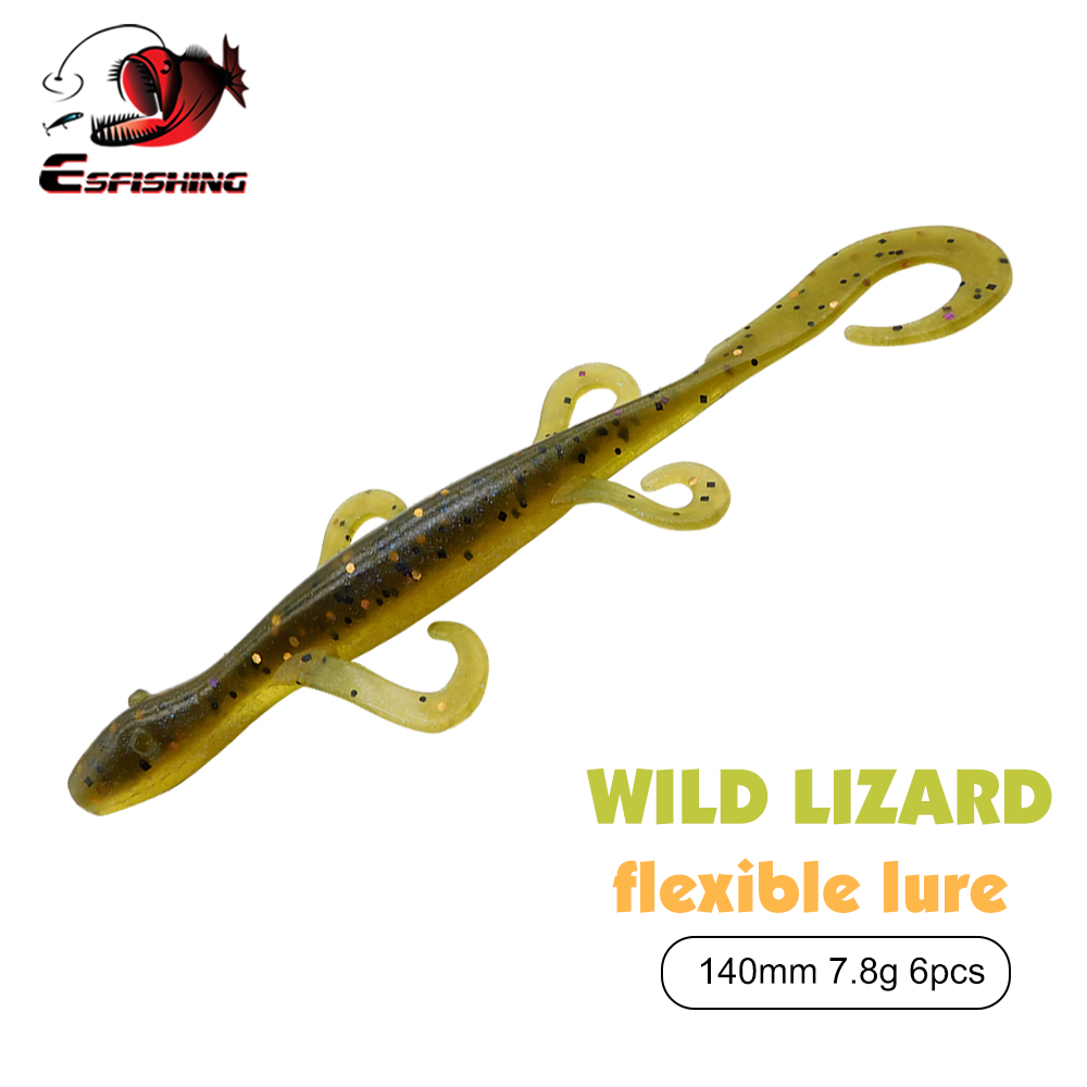 ESFISHING 낚시 루어 와일드 리자드 140mm  - Fishing Lure Spinnerbait 리뷰 및 가격