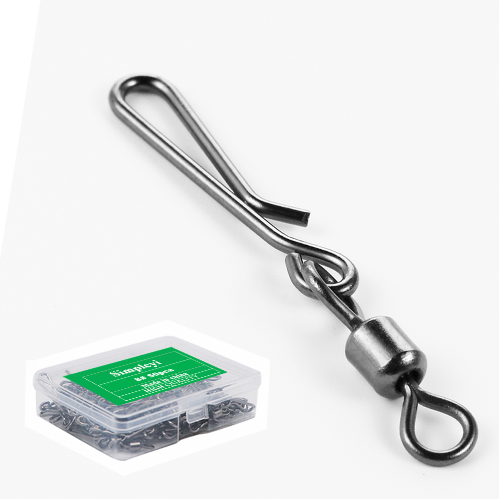 매달린 스냅 낚시 태클이 있는 롤링 회전 고리, 낚시  - Fishing Lure Box 리뷰 및 가격